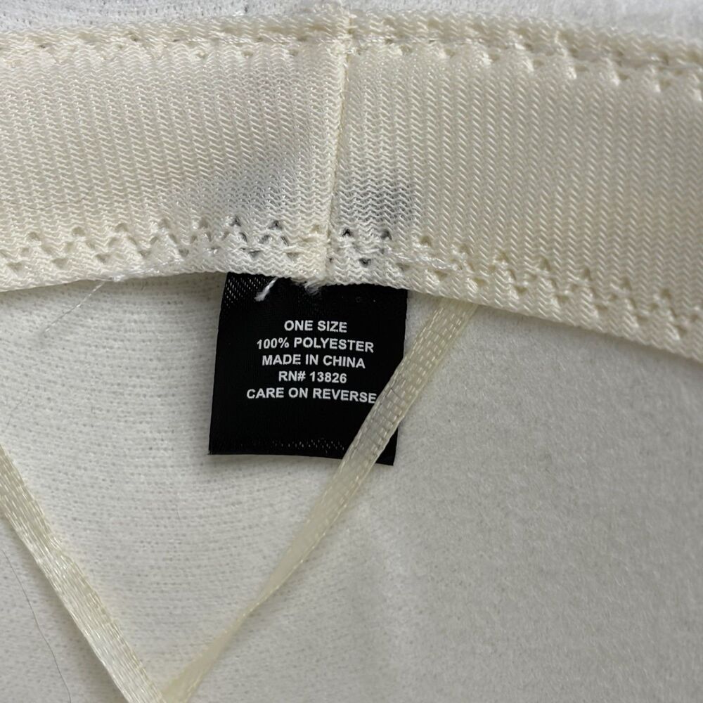 Crown Vintage Hat Women's Creme Ivory Modern Boho Fedora Rancher NWT - Picture 7 of 8